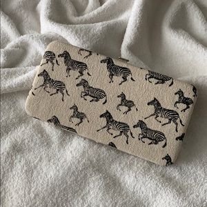 Nuetral Zebra wallet / card holder